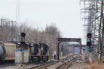 Exiting the Port Reading Secondary and onto the Lehigh Line West. 